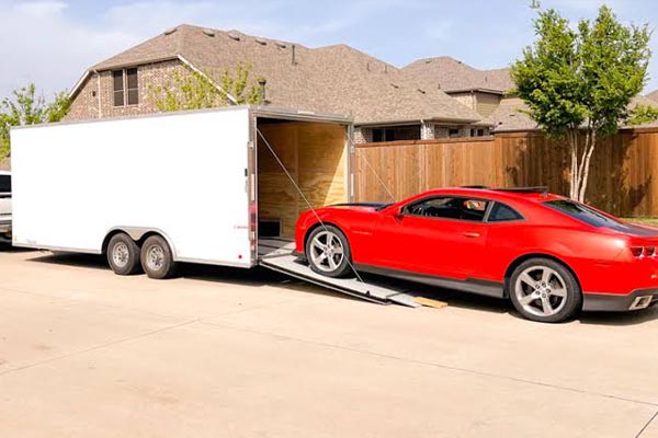 Enclosed Car Carrier